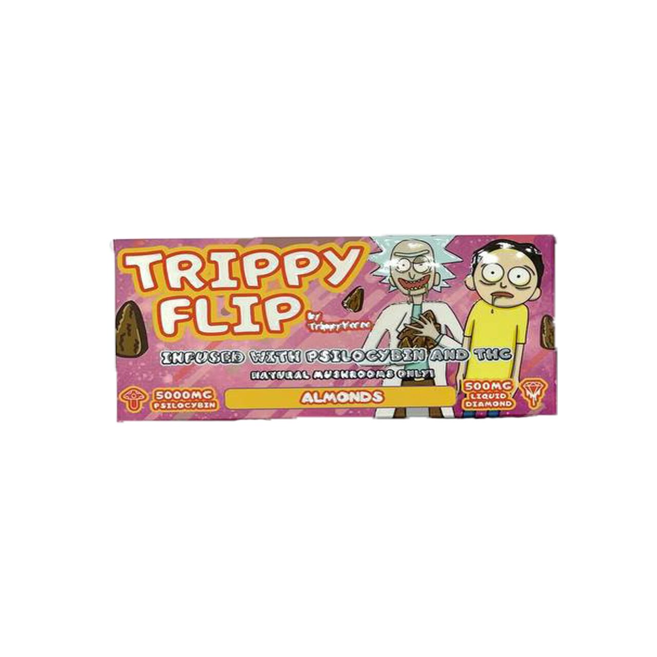 Buy Trippy Flip Almonds Mushroom Chocolate